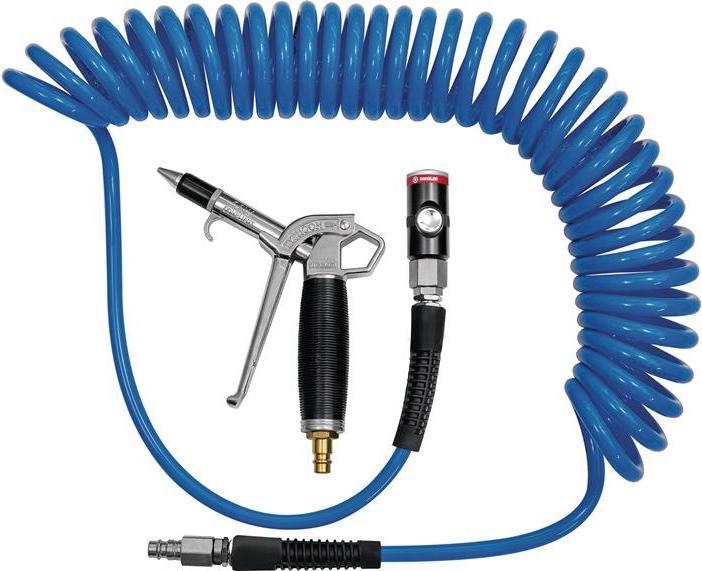 Riegler Spiral hose gun set Typhoon Inner Ø 6.5 mm Outer Ø 10 mm Length max. 3 m