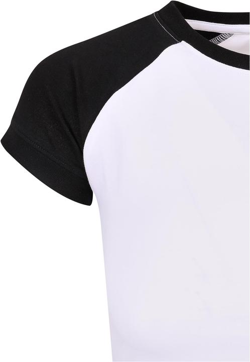 Image du produit Urban Classics Tee-shirt de base-ball rétro pour femmes Organic Stretch Short (4XL)