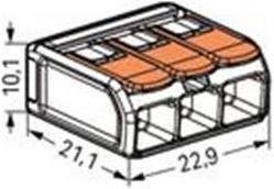 Actual product image Wago Compact Verbindungsklemme