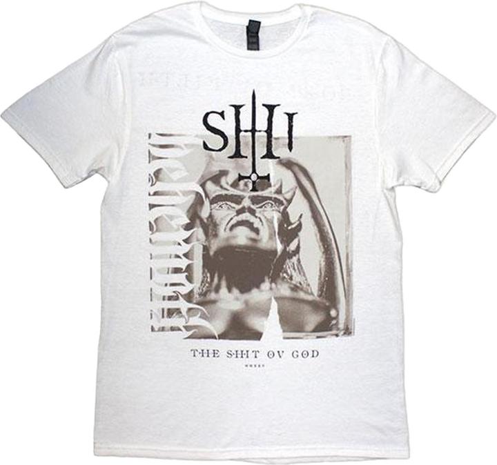 Behemoth The Shit Ov God Sepia Parchment TShirt