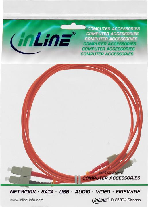 Image du produit InLine LWL Câble duplex (CAT6, 15 m)