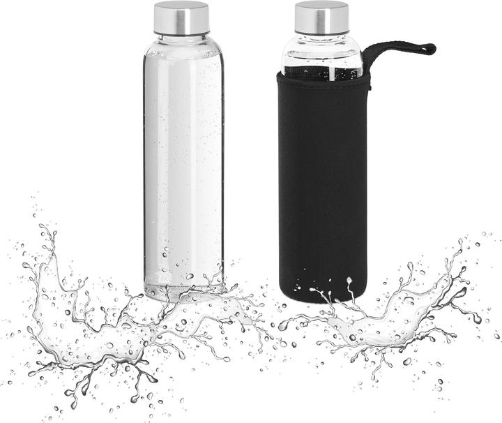Actual product image Relaxdays 2x drinking bottle (0.50 l)