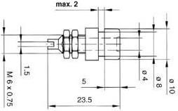 Produktbild Hirschmann ISOLIERTE 4mm-BUCHSE / GRÜN (BIL 20)