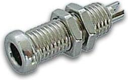 Produktbild Hirschmann BUCHSE 4 mm - MESSING VERNICKELT (BU 10 A)