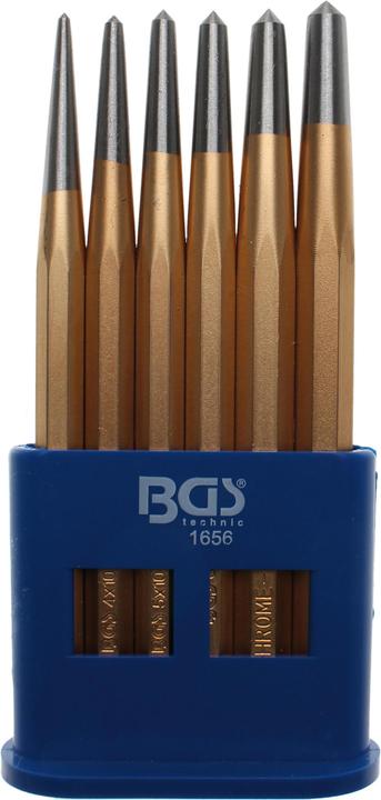BGS Serie di punzoni 6 pz.