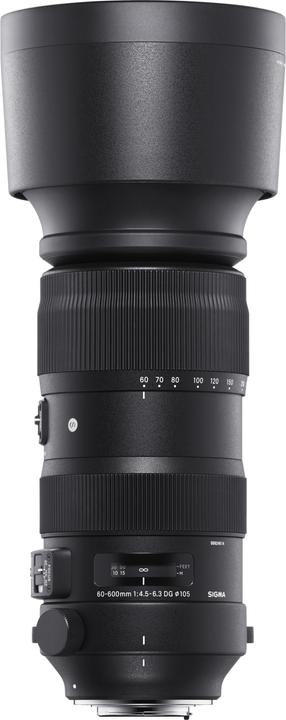 Produktbild Sigma 60-600mm F4.5-6.3 DG OS HSM | Sports, Nikon F (Nikon F, Vollformat, APS-C / DX)