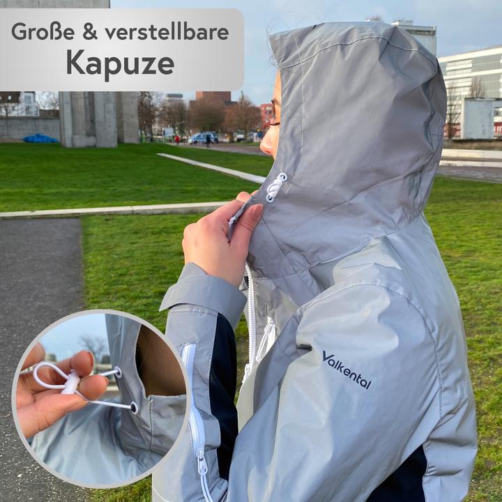 Produktbild Valkental Funktionale & reflektierende Softshelljacke für Outdooraktivitäten - Damen (XXL)