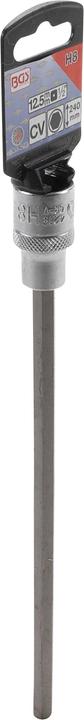 Produktbild BGS Bit-Einsatz Länge 240 mm Antrieb Innenvierkant 12,5 mm (1/2") Innensechskant 8 mm (12,5 mm)