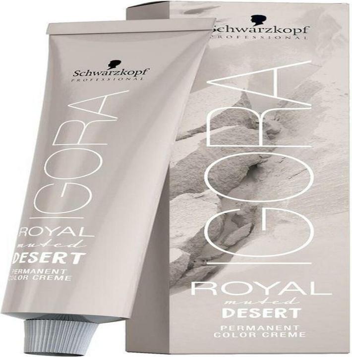 Schwarzkopf Igora Royal Muted Desert 7-24 Mittelblond Asch Beige 60 (7-24 Mittelblond Asch Beige)