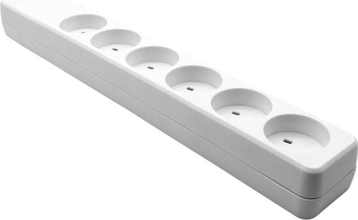 Produktbild ProXtend Danish IT Power Strip 6-way White (6 x, CEE 7/3)