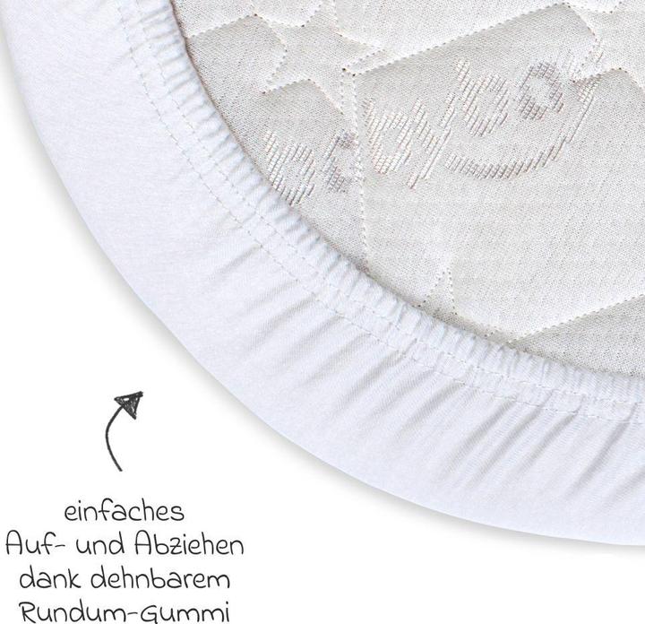 Immagine prodotto Babybay Lenzuolo a pieghe Lenzuolo a pieghe 2-pack deluxe in jersey per