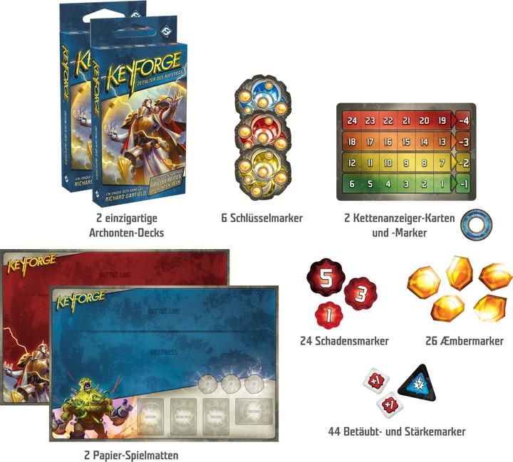 Produktbild FFG Keyforge: Zeitalter des Aufstiegs Starter (Deutsch)