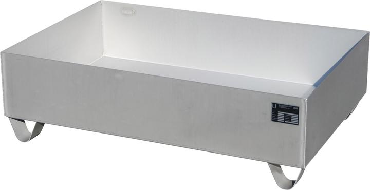 Image du produit Bauer Cuve de rétention en inox, pour fûts de 200 l, 2 fûts, L x l x h 1200 x 800 x