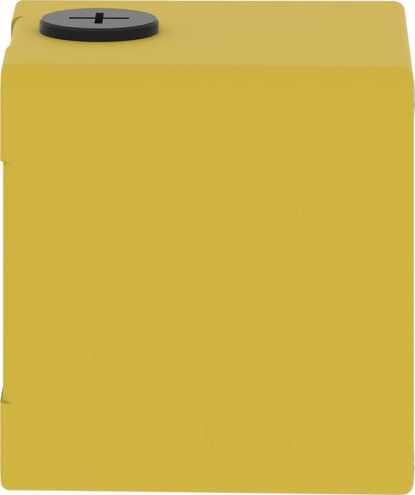 Actual product image Schneider Electric XAPK14 Empty enclosure XAP metal yellow for emergency stop/Ha - CSA (Housing)