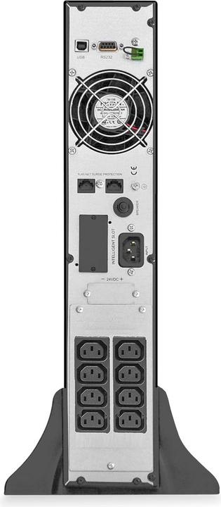 Produktbild Digitus OnLine-USV 1500VA/1350W 8xIEC C13 LCD-Display Batterie: 12V/9Ah x3 (1500 VA, 1350 W, Online-Doppelwandler USV)