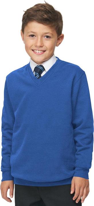 Produktbild Awdis Academy Junior Schul Sweatshirt mit VAusschnitt (2 StückPackung) (140)