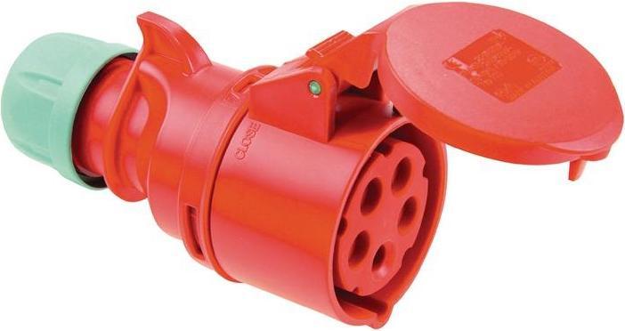 Actual product image HP Autozubehör CEE coupling 32 A 400 V 6 h IP44 (CEE 32/3)