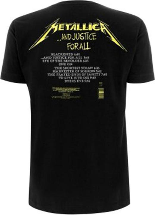 Image du produit Metallica And Justice For All Tracks (L)