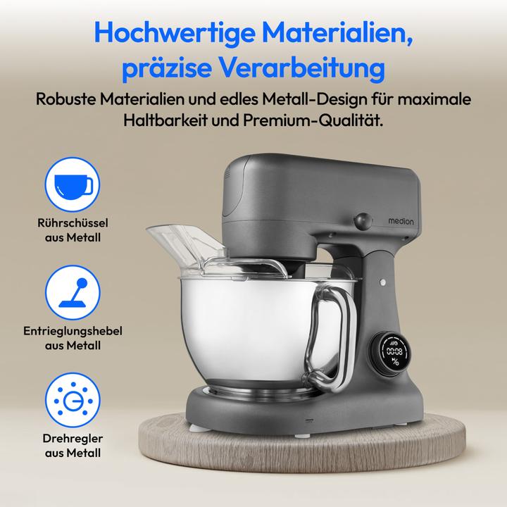 Image du produit Medion LIFE Robot de cuisine numérique MD12600 (800 W)