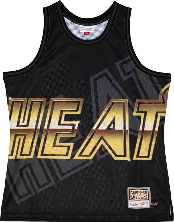 Mitchell & Ness M&N Big Face 4.0 Fashion Tank Top Jersey Miami Heat - XL (XL)