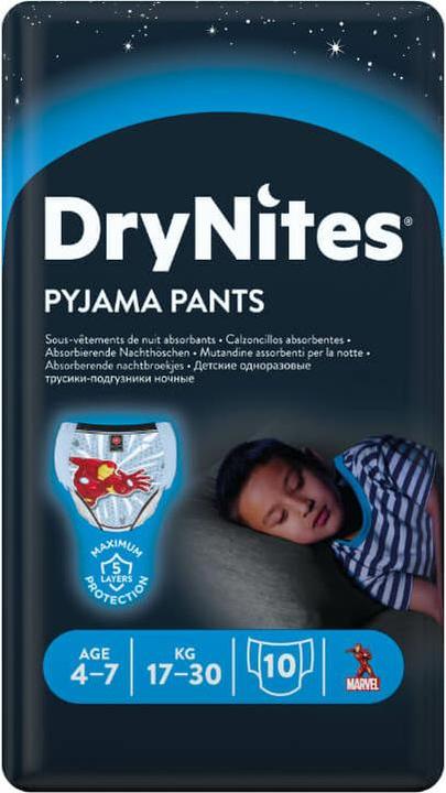 Immagine prodotto Huggies notti asciutte (Dimensione M, Pacco trasportabile, 10 Pezzo/i)