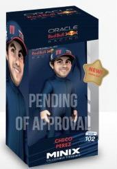 Actual product image Minix RED BULL - Sergio Perrez - Figurine 12cm