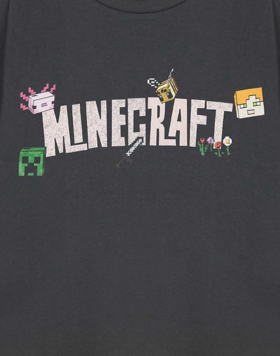 Immagine prodotto Minecraft Maglietta Logo Maniche Corte Donna (M)