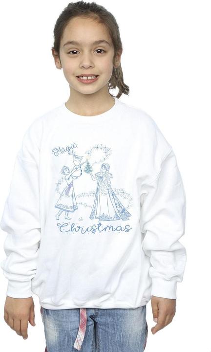 Produktbild Disney Frozen Magic Christmas Sweatshirt Mädchen (152, 158)
