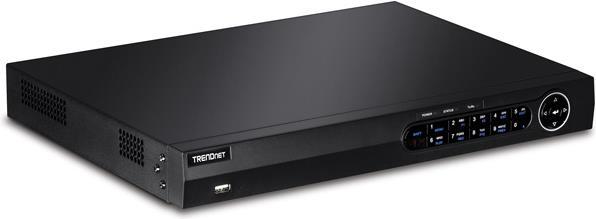 Actual product image Trendnet TV-NVR208 8-channel NVR 1080p HD PoE