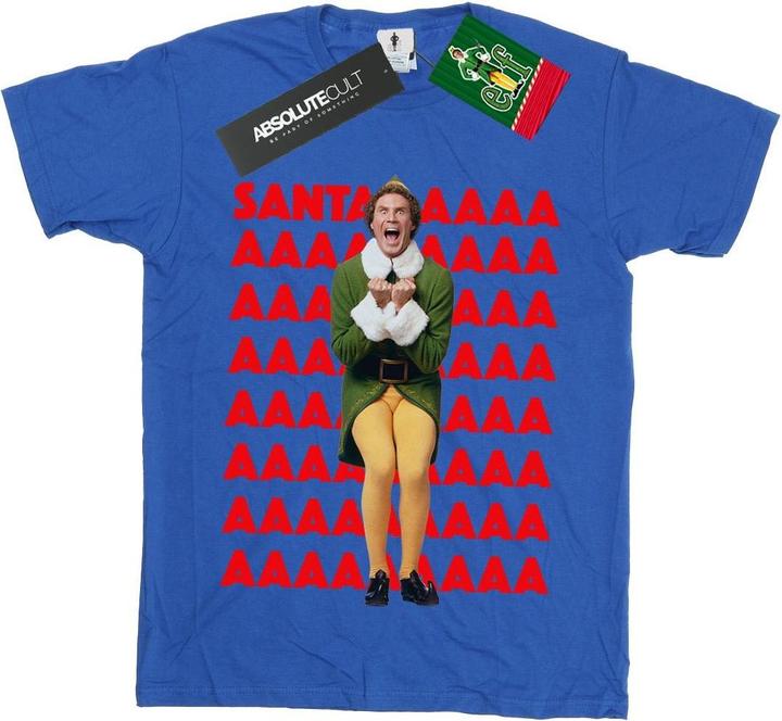 Elf Buddy Santa Scream TShirt Jungen