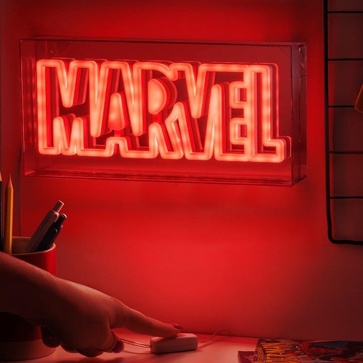 Produktbild Paladone Products Marvel - Lampe Logo Marvel Neon LED