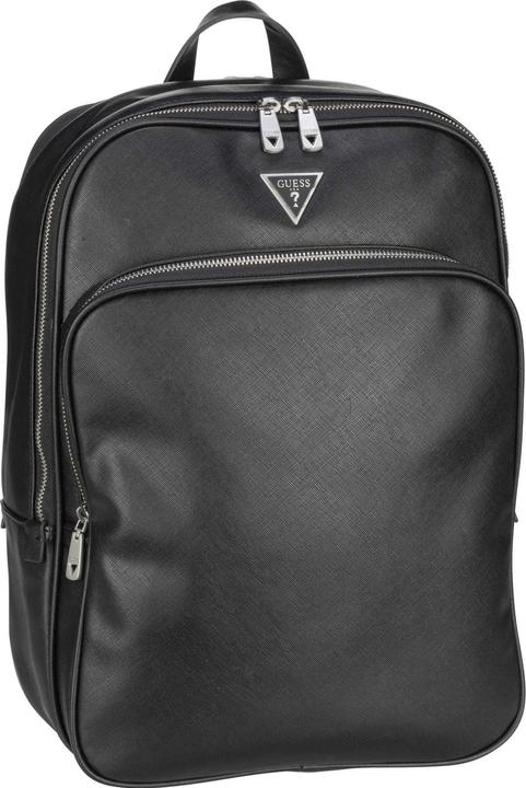 Actual product image Guess Certosa Saffiano Squared Backpack / Daypack