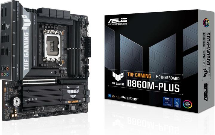 Productafbeelding ASUS TUF GAMING B860M-PLUS (Socket S1, Intel B860, mATX)