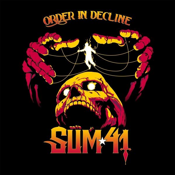 Actual product image ORDER IN DECLINE (Neon Green Vinyl) (Sum 41)