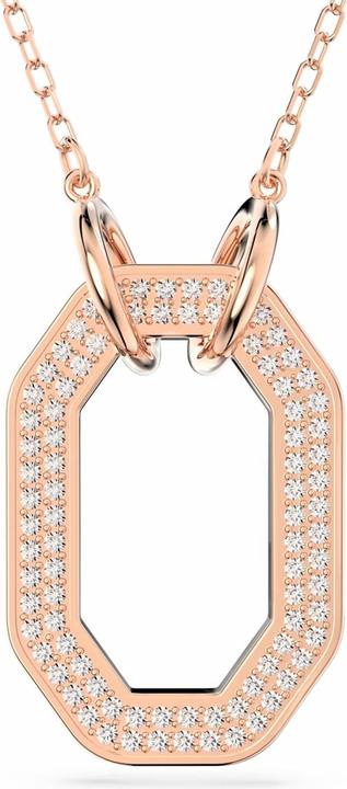 Actual product image Swarovski Dextera Octagon Shape White Rose Gold (Swarovski Metal, 36 cm)