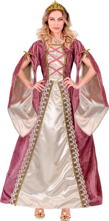 Produktbild Widmann MITTELALTER PRINZESSIN (Kleid mit Unterrock, Krone), XL (XL)