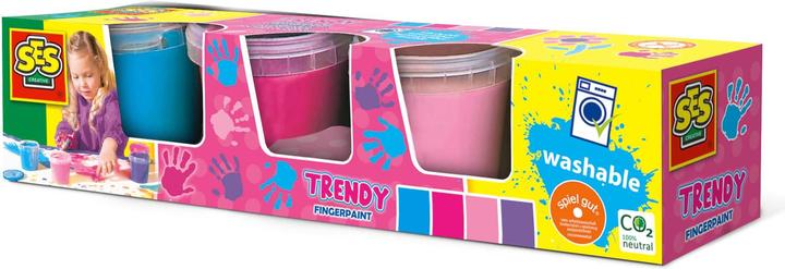 Produktbild Ses Fingerfarbe Trendy (Mehrfarbig, 150 ml)