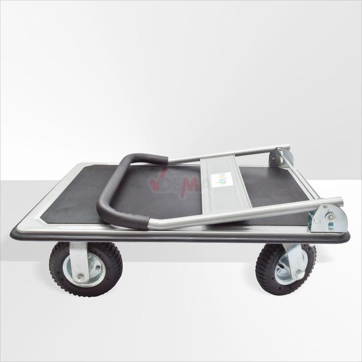 Image du produit Dema Chariot à main avec pneus gonflables pliable | 300kg (300 kg)