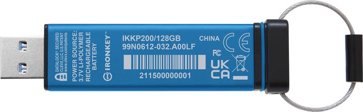 Produktbild Kingston IronKey Keypad 200 (128 GB, USB-A)