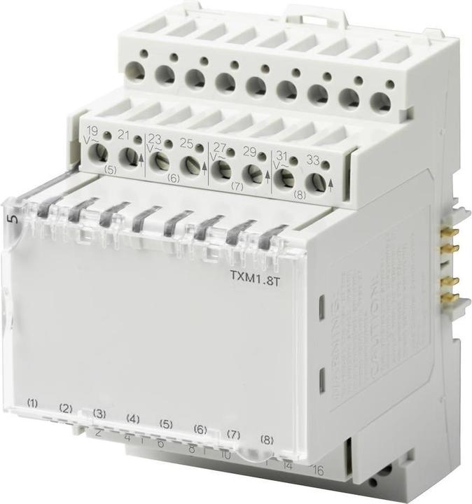 Actual product image Siemens TXM1.8T Triac module with 8 data points