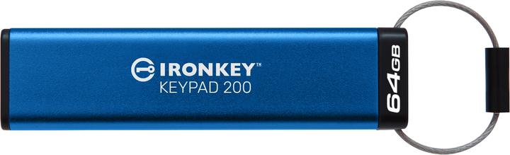 Actual product image Kingston IronKey Keypad 200 (64 GB, USB-A)