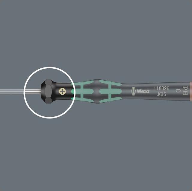 Produktbild Wera Kraftform Micro 12 Electronics 1 (Schlitzschrauben, Torx Plus, Innensechskant, Torx (TX), Phillipps-Kreuzschlitz (PH))