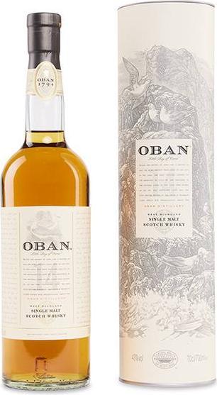Oban 14 ans (Single Malt, Scotch Whisky, 1 x 70 cl)