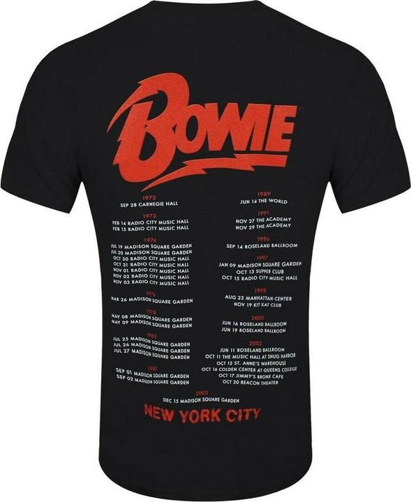 Immagine prodotto David Bowie Maglietta New York City (L)