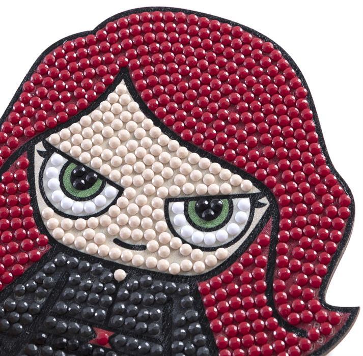 Produktbild Craft Buddy Black Widow, Crystal Art Figur ca. 11x8cm