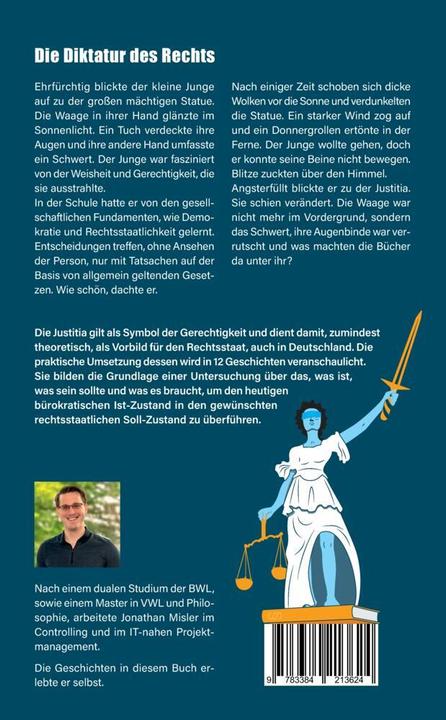 Produktbild Die Diktatur des Rechts - eine Analyse der operativen Funktionsweise der Bundesrepublik Deutschland (Deutsch, Jonathan Misler, 2024)