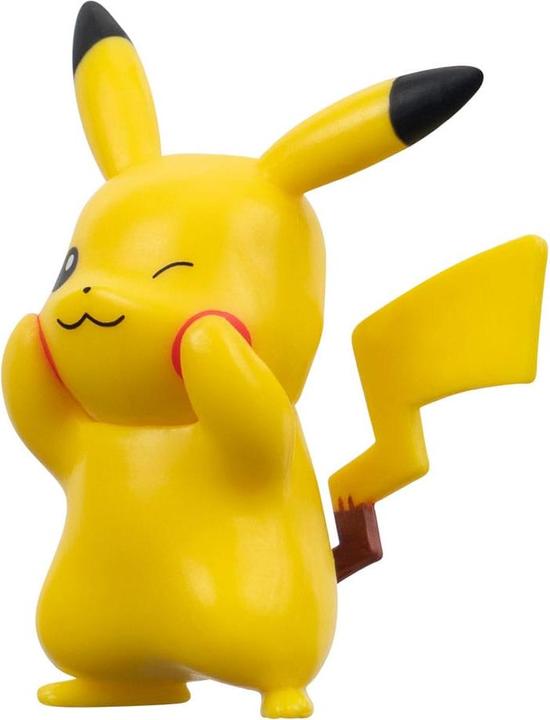 Image du produit Jazwares Pokémon Battle Figure Set Figurines Lot de 3 Pikachu #8, Mauzinger, Resladero 5 cm
