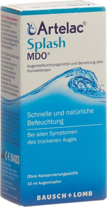 Immagine prodotto Bausch + Lomb Artelac Splash MDO Augentropfen (10 ml, Artelac Splash MDO collirio 10 ml)