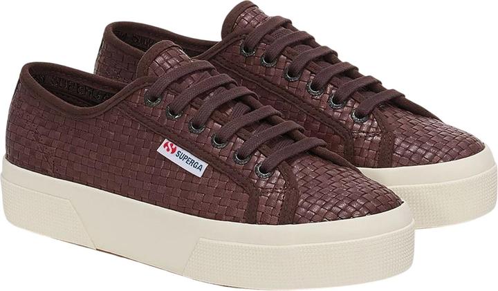 Superga Sneaker 2740 gewebter Stoff Leder