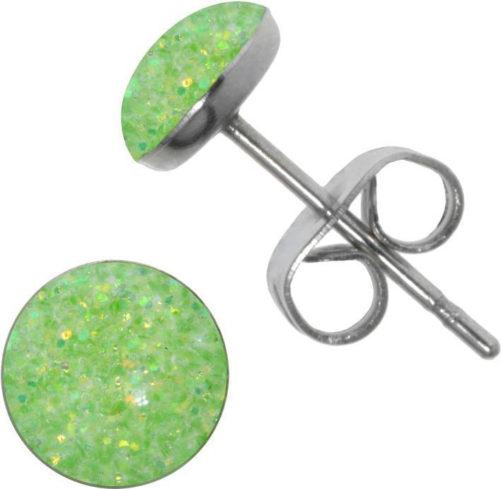 Bijouteria Ohrstecker (Edelstahl, Epoxiharz)